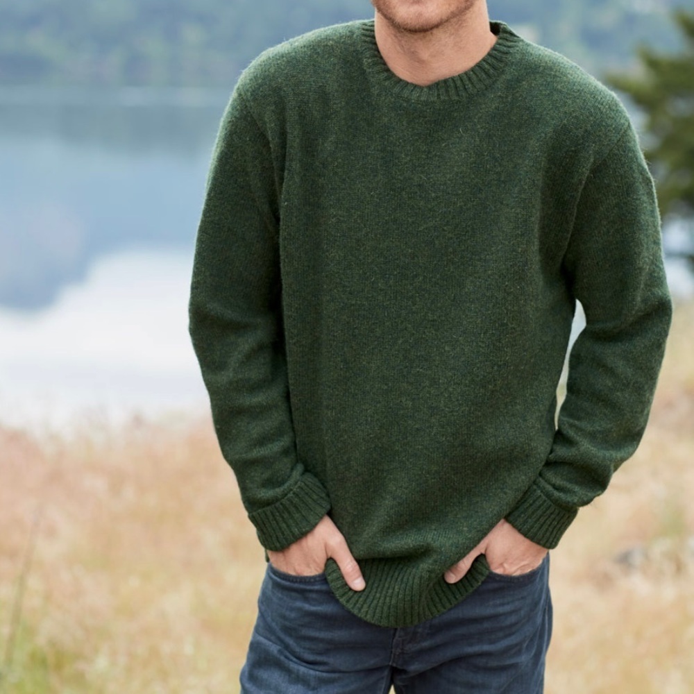 PENDLETON Shetland Wool Crewneck Sweater